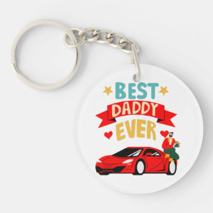 Porte-clés Meilleur Papa de Tous les Temps