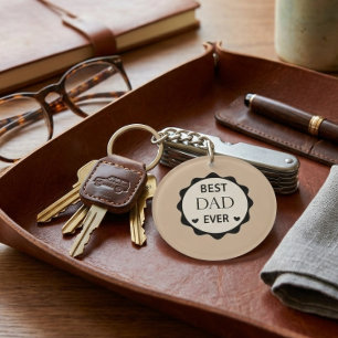 Porte-clés Meilleur Papa de Tous les Temps Idée de Cadeau pou