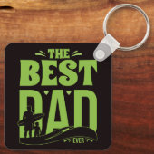 Porte-clés Meilleur Papa du Monde (Verso)