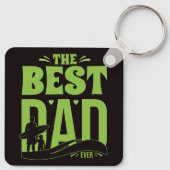 Porte-clés Meilleur Papa du Monde (Dos)