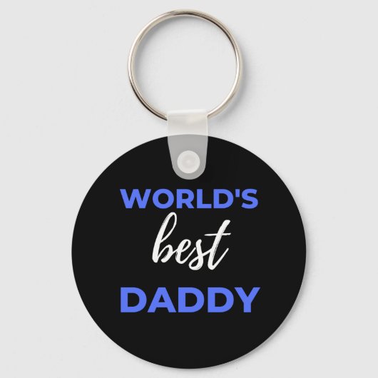 Porte-clés Meilleur papa du monde (Recto)