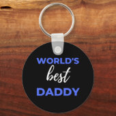 Porte-clés Meilleur papa du monde (Recto)