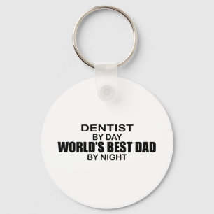 Porte-clés Meilleur papa du monde - Dentiste