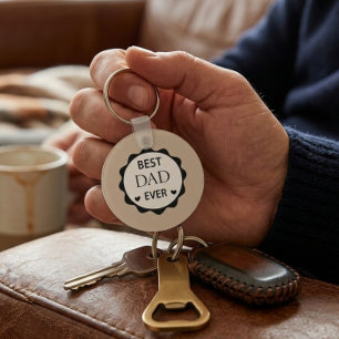 Porte-clés Meilleur Papa Ever Fête des Pères C2025