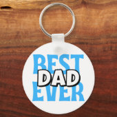 Porte-clés Meilleur papa jamais (Recto)