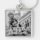 Porte-clés Meilleur Papa Jamais Cool Moderne Stitch Photo per (Devant)