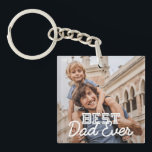 Porte-clés Meilleur Papa Jamais Cool moderne Stitch Photo per<br><div class="desc">Ce design simple et moderne est composé de typographie serif et cursive et d'ajouter une photo personnalisée</div>