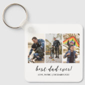 Porte-clés Meilleur papa jamais garder Multi Photo (Recto)