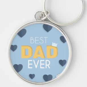 Porte-clés Meilleur papa jamais mignonne Fête des pères