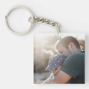 Porte-clés Meilleur papa jamais Porte - clé photo personnalis