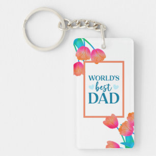 Porte-clés Meilleur papa meilleur cadeau de jour père
