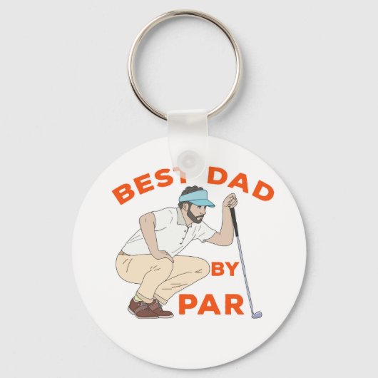 Porte-clés Meilleur papa par rapport (Recto)