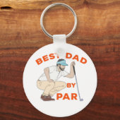 Porte-clés Meilleur papa par rapport (Recto)