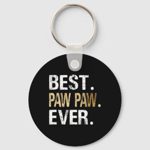 Porte-clés Meilleur Papa Paw Ever Spécial Grand-Père