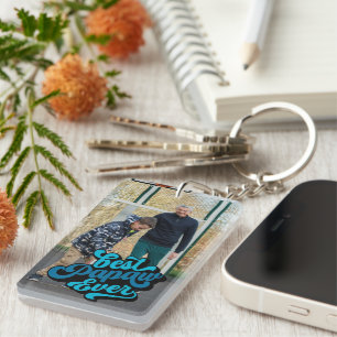 Porte-clés Meilleur Papaw jamais   Grand-père Photo