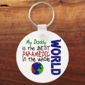 Porte-clés Meilleur Paramètre Dans Le Monde 2 (Papa) (Recto)