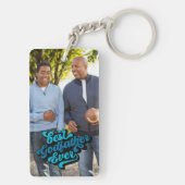 Porte-clés Meilleur Parrain Jamais Photo (Dos)