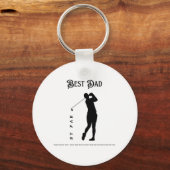Porte-clés meilleur père porte - clé par par (Recto)