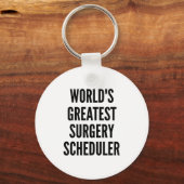 Porte-clés Meilleur Planificateur de chirurgie au monde (Recto)