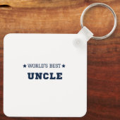 Porte-clés Meilleur Porte - clé oncle du monde (Verso)