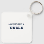 Porte-clés Meilleur Porte - clé oncle du monde (Dos)