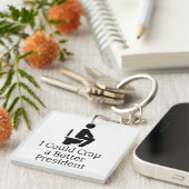 Porte-clés Meilleur Porte - clé président (Devant Droit)