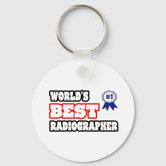 Porte-clés Meilleur Radiographe du monde (Recto)