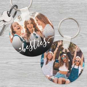 Porte-clés Meilleur script d'ami BFF Photo