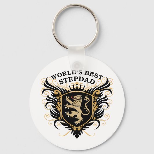 Porte-clés Meilleur Stepdad du monde (Recto)