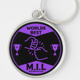 Porte-clés Meilleure belle-mère dans le monde