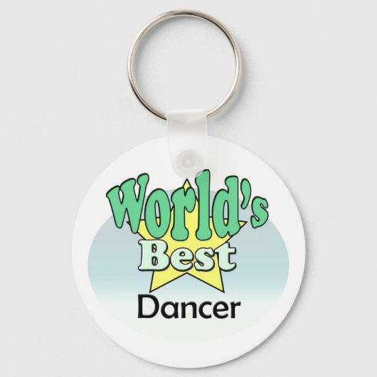 Porte-clés Meilleure danseuse du monde (Recto)