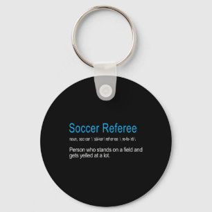 Porte-clés Meilleure Définition d'Arbitre de Football Hilaran