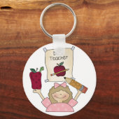 Porte-clés Meilleure enseignante (Recto)