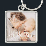 Porte-clés Meilleure grand-mère du monde depuis 20XX Photo si<br><div class="desc">Ce design simple et moderne est composé d'une typographie serif et cursive et d'ajouter une photo personnalisée</div>