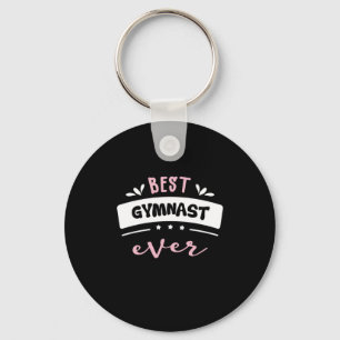 Porte-clés Meilleure idée cadeau Gymnaste Ever