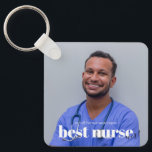 Porte-clés Meilleure infirmière jamais Merci<br><div class="desc">Meilleure infirmière Porte - clé de Merci</div>