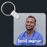 Porte-clés Meilleure infirmière jamais Merci<br><div class="desc">Meilleure infirmière Porte - clé de Merci</div>