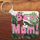 Porte-clés Meilleure maman ! (Recto)