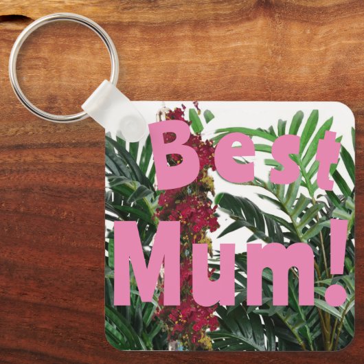 Porte-clés Meilleure maman ! (Recto)