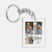 Porte-clés Meilleure maman Créez votre propre photo (Devant gauche)