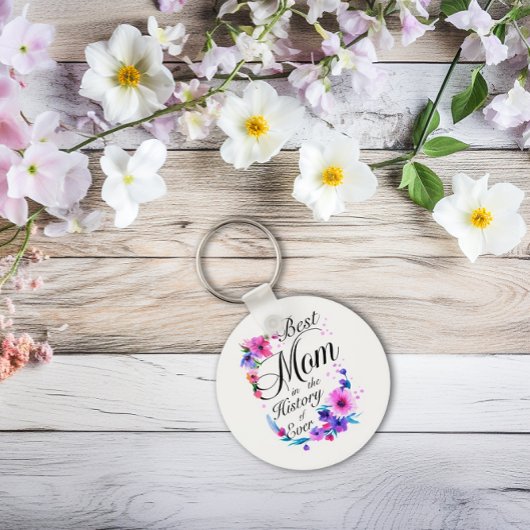 Porte-clés Meilleure maman dans l'histoire d'Ever