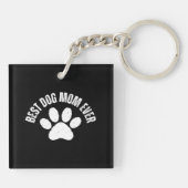 PORTE-CLÉS MEILLEURE MAMAN DE CHIEN DE TOUS LES TEMPS (Dos)
