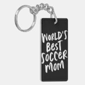 Porte-clés Meilleure maman de football au monde (Devant gauche)