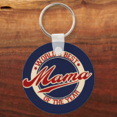 Porte-clés Meilleure maman de l'année au monde (Recto)