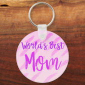 Porte-clés Meilleure maman du monde (Recto)