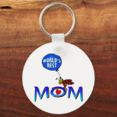 Porte-clés Meilleure maman du monde (Recto)