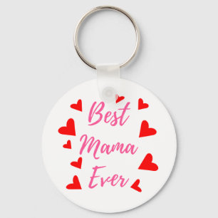 Porte-clés Meilleure Maman du Monde - Idée de Cadeau pour la