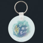 Porte-clés Meilleure maman Ever bleu Aquarelle Porte - clé bo<br><div class="desc">Notre Meilleure Maman Ever Aquarelle Floral Blue Porte - clé est la façon parfaite de montrer à votre mère à quel point vous vous souciez. Avec une belle aquarelle dans les tons bleus, cette porte - clé est à la fois design et pratique. Le message "Best Mom Ever" est un...</div>