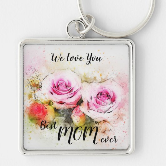 Porte-clés Meilleure maman jamais (Devant)