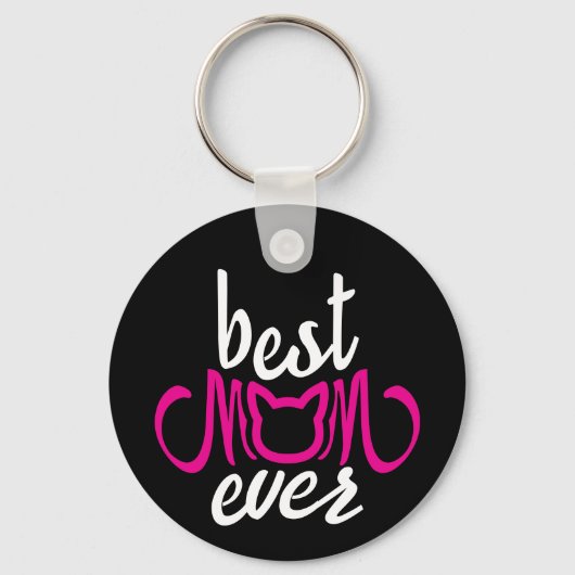 Porte-clés Meilleure maman jamais (Recto)